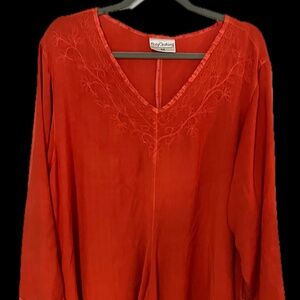 Holy Clothing Red Size 3X Top